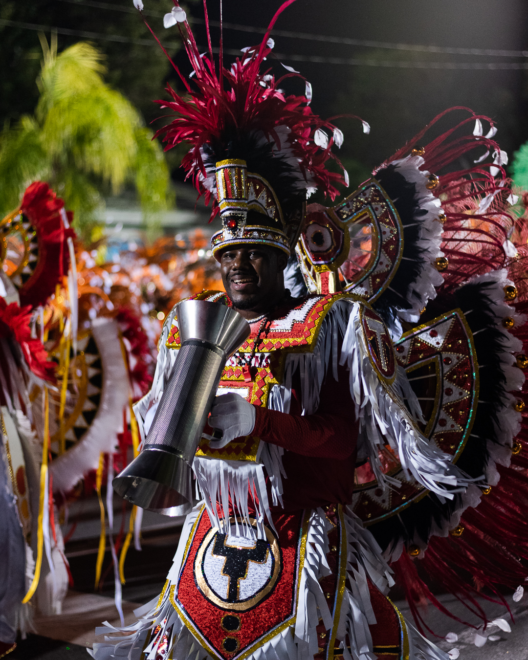Junkanoo Percussionist Freeport Grand Bahama, The Bahamas